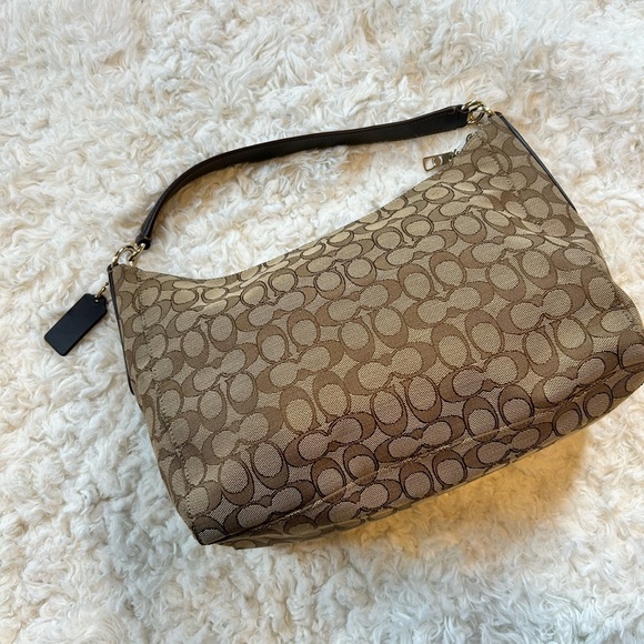 Coach c1757-f58284 East/West Celeste Hobo Signature Canvas  Shoulder Bag - Picture 3 of 14